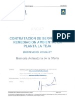 SBU - REMEA.ANCAP - Memoria Aclaratoria Oferta - 210503 PDF