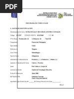 Estrategias y Recursos Instruccionales