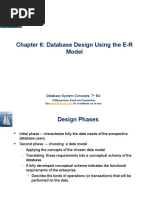 Database Design Using The E-R Model