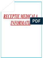 RECEPTIA MEDICALA .doc