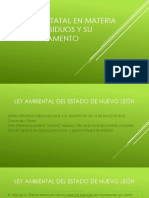 Ley Estatal en Materia de Residuos Y Su Reglamento