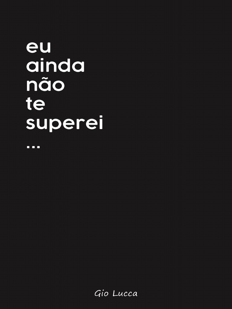 Ebook Eu Ainda Não Te Superei PDF | PDF