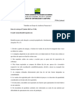 Trabalho em Grupo de Auditoria Financeira 2023 PDF