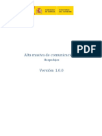 Alta Masiva de Comunicaciones de Hospedajes V1.0