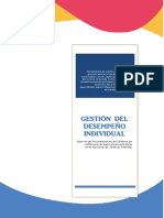 Manual Procedimientos Gestión Del Desempeño V1.0 PDF