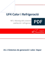 UF4 NF1 A1.1 Sistemes de Generació I Calor. Vapor