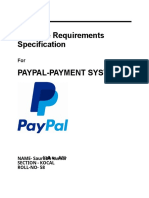 SRS Report On PayPal 