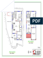 First floor plan of residential property