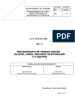 Ccu-Pts-Dt-008 - 0 Procedimiento de Izaje, Carga, Descarga de Materiales