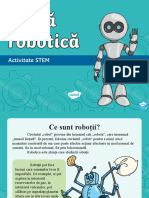 Mana Robotica - Activitate STEM