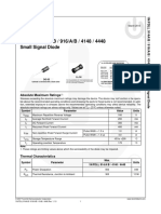 1N/FDLL 914A/B / 916/A/B / 4148 / 4448: Small Signal Diode