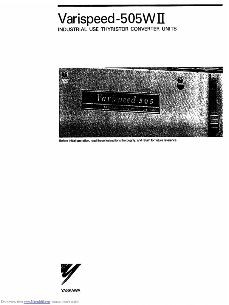 Vs505wii PDF | PDF | Electric Motor | Electrical Network