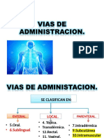 8 Marzo Vias de Administracion