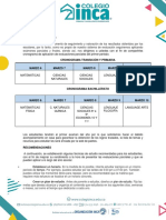 Cronograma Transición Y Primaria: Establecer Un Horario. en La Medida de Lo Posible, Intenta Estudiar Siempre en Un Mismo