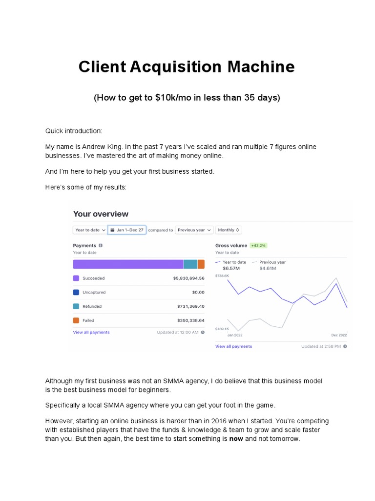 Client Acquisition Machine Pdf Pdf