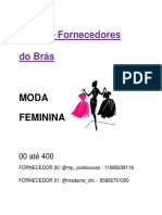 Lista Fornecedores Do Brás