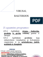 II - Virusai Bakterijos