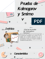 Prueba de Kolmogorov y Smirnov