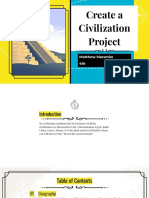 Unit 1 - Create A Civilization Project Example