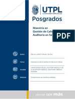 Importancia de La Auditoría Interna en Salud.