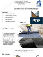 Muro de Contención Con Geotextiles