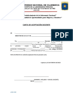 Carta de Aceptación Docente de Curso Por Nivelación Académica Consejería Acies Unc 2022