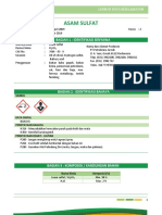 MSDS Asam Sulfat Petrokimia Gresik Terbaru