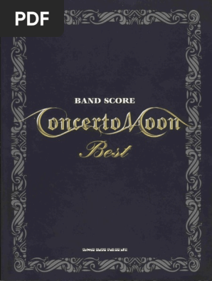 - Best - Moon Concerto バンドスコア Best Moon 【超希少★直筆サイン入り】Concerto Shinko PDF | Score アート・デザイン・音楽