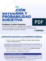 Econometría: Estimación Bayesiana Y Probabilidad Subjetiva