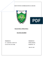 Pol Theory - Sem 1B - 1203 - Sneha Sharma