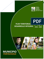 PTDI Portachuelo 2016 - 2020 PDF