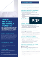 Juan Mendoza - 2022 Currículum - Juan Mendoza