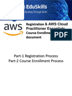 Registration & AWS Cloud Practitioner Essentials Course Enrollment Process Document