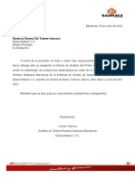 Informe de Gestion. 1er Semestre Año 2022. Dep de Talento Humano (Vicmar Cabrera)