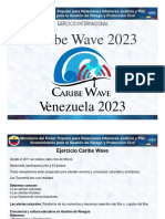 Simulacro Caribe Wave 2023 Venezuela
