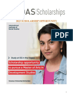 2023 OAS ISS Scholarship Program Announcement