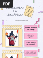 5. Modelando la enseñanza Caracterización para profesores