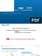 Gps - MBD ????: Geometrical Product Specification - Model-Based-Definition