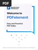 Welcome To PDFelement PDF