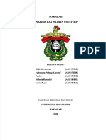 PDF Makalah Analisis Dan Pilihan Strategi Kelompok 6 - Compress PDF