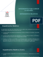 III. Impedimentos para Ejercer La Notaria PDF