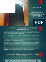 X. Testimonios PDF