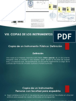 VIII. Instrumentos Publicos y Protocolizacion PDF