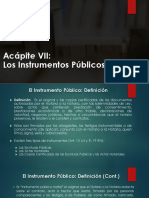 VII - Los Instrumentos Publicos PDF