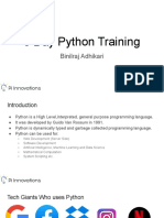 Python Training