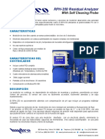 RPH-250 Residual Analyzer With Self Cleaning Probe