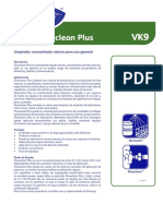 SHURECLEAN PLUS Ficha Tecnica