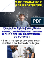 Mercado de Trabalho e As Futuras ProfissÃ Es 2