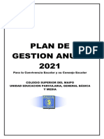 Plan Anual Colegio Maipo 2021