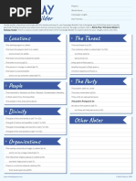 Lazy DM Preparation Templates | PDF | Role Playing Games | Leisure